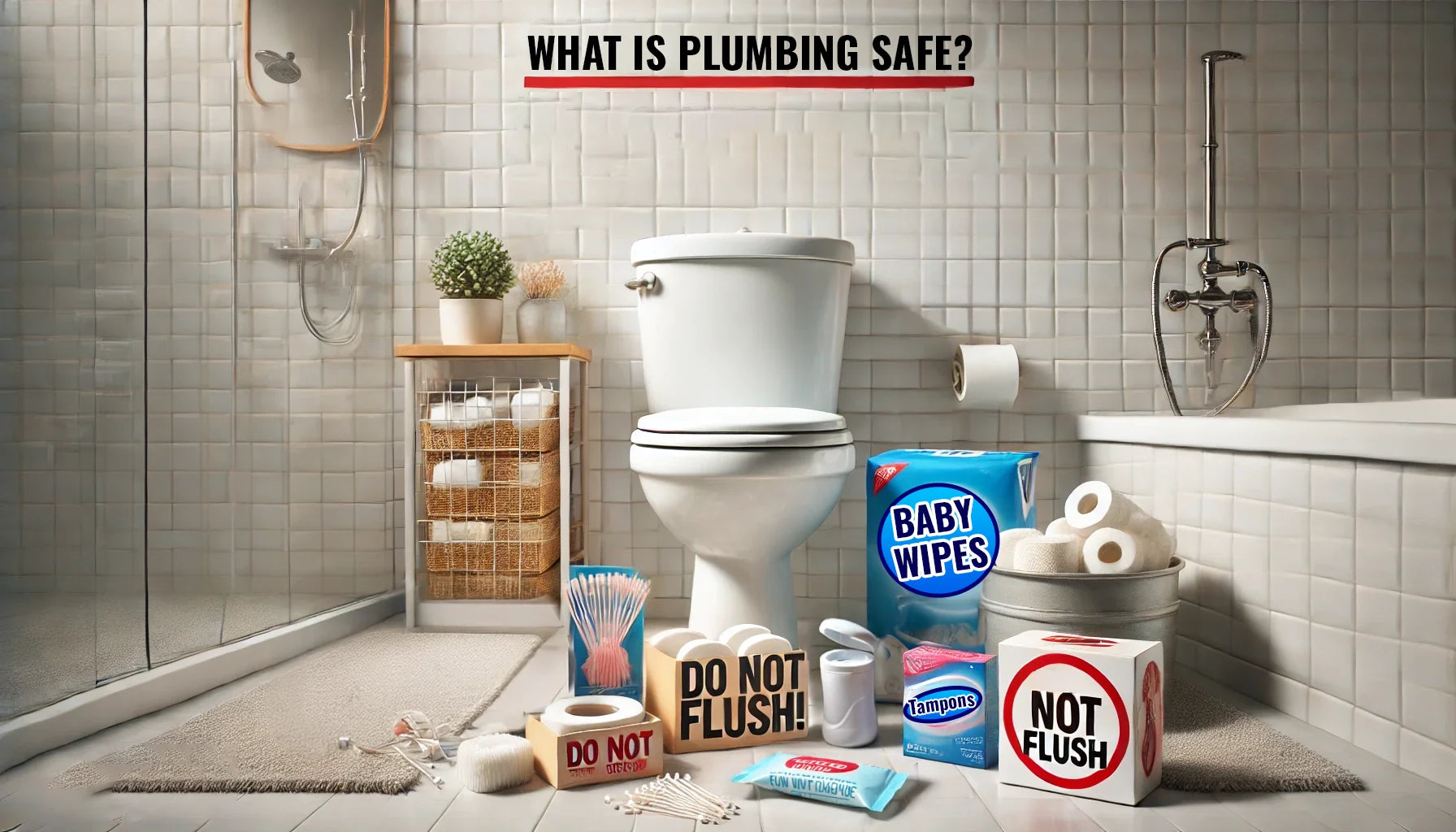 What Should You Not Flush Down the Toilet? (And Why Flushubbles is Safe)