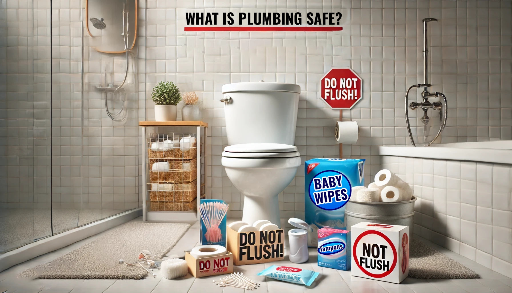 What Should You Not Flush Down the Toilet? (And Why Flushubbles is Safe)