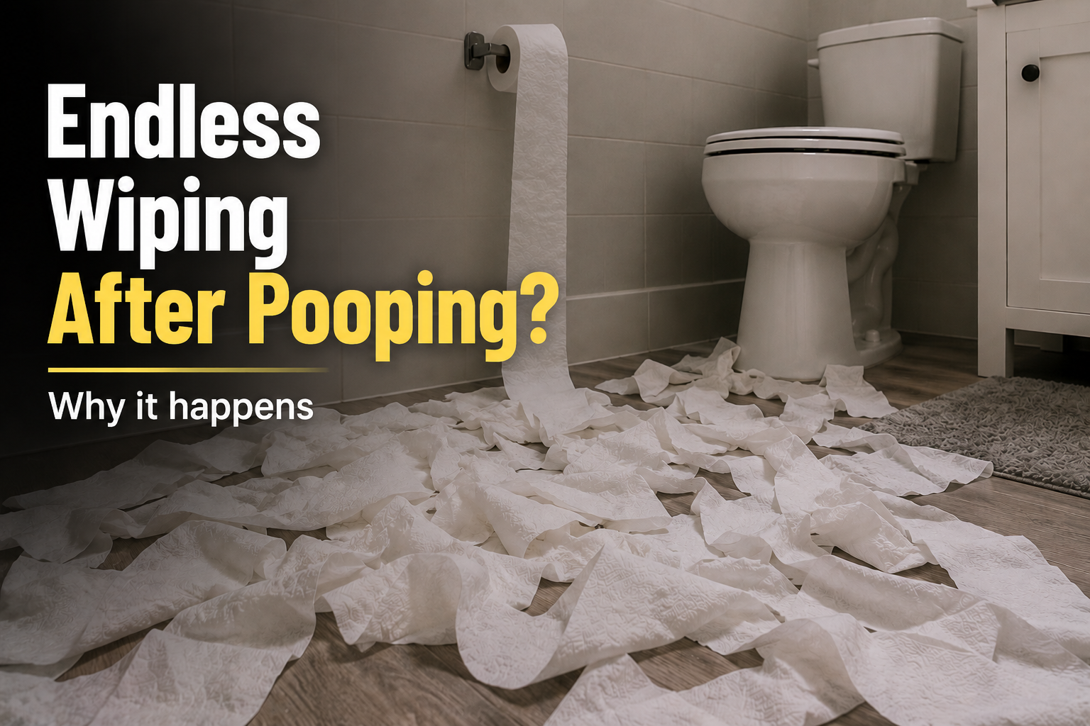Why Do I Keep Wiping After Pooping? Here's Why It Happens