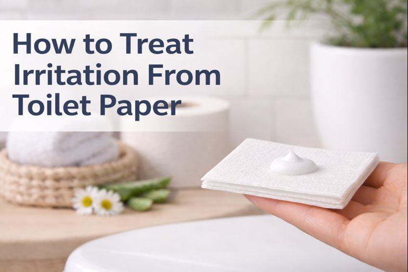 How to Treat Irritation From Toilet Paper