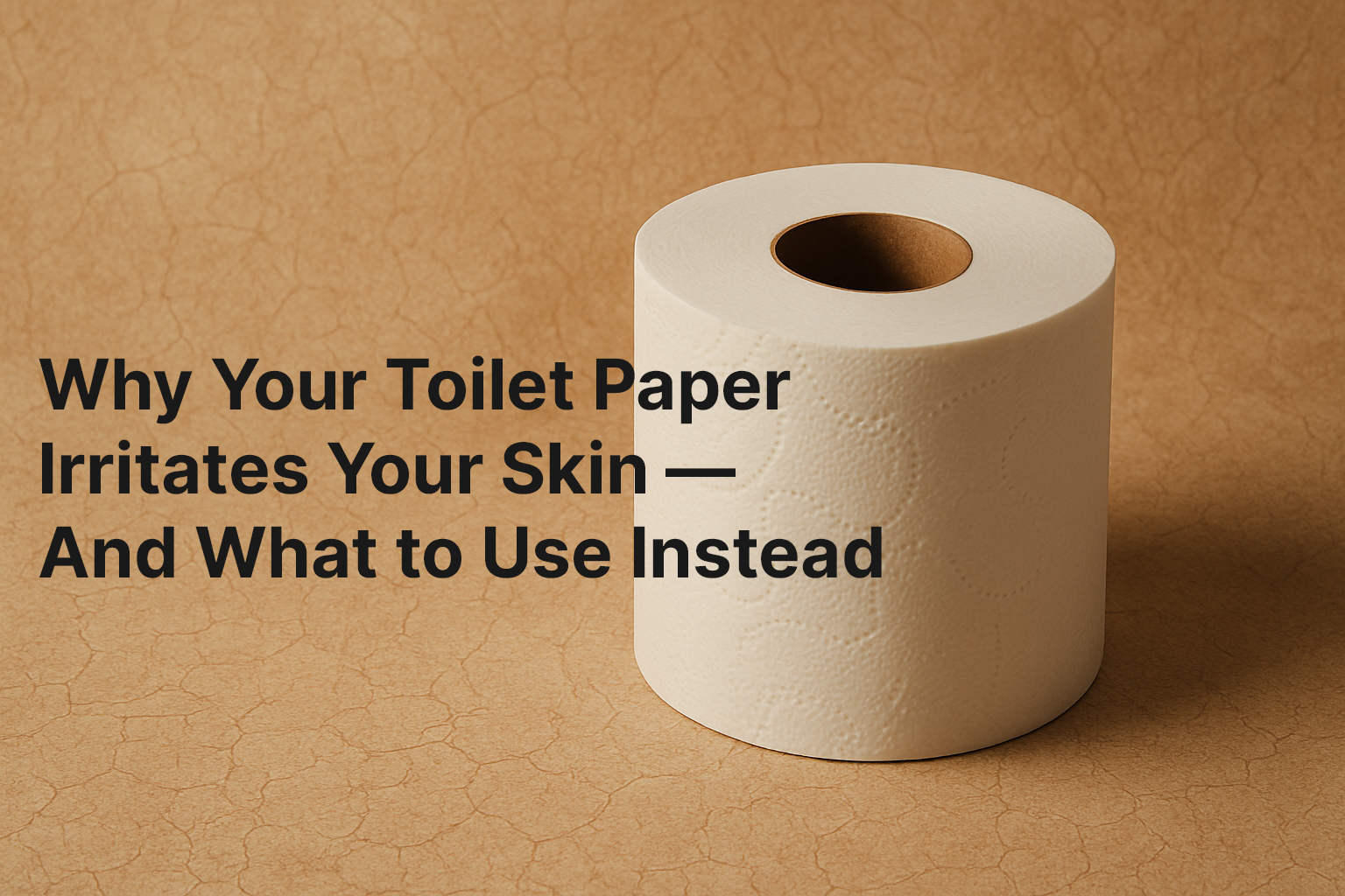 Why Your Toilet Paper Irritates Your Skin and What to Use Instead