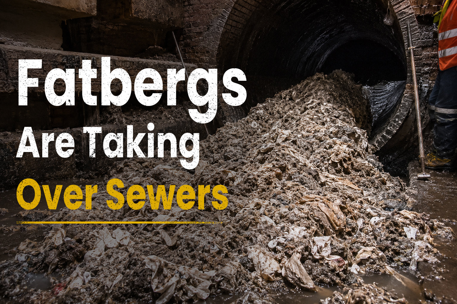 Fatbergs Are Taking Over Sewers. Here's Why More Americans Are Looking Beyond Flushable Wipes