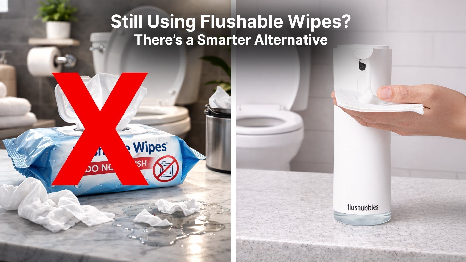 Flushable Wipe Alternative: A Smarter Way to Stay Clean Without the Hidden Problems